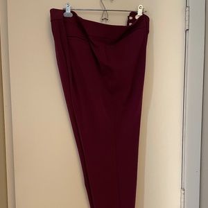 Ann Taylor Factory deep pink trousers, 16